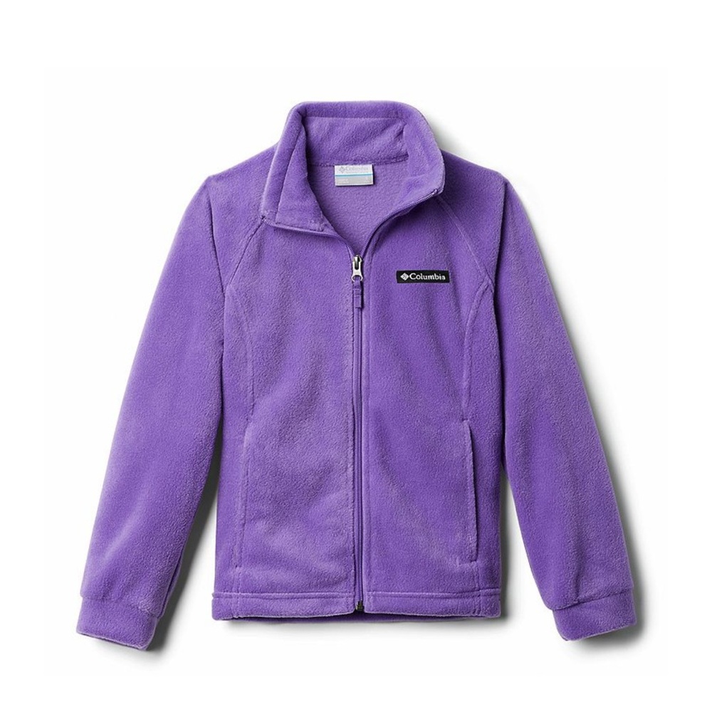 Columbia Fleece Jacket Purple Size Medium 10/12